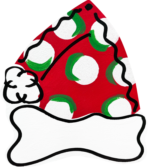 GRACIE MAE GIFTS BLANK SANTA HAT