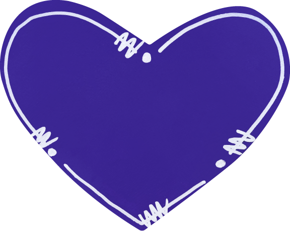 GRACIE MAE GIFTS PURPLE HEART