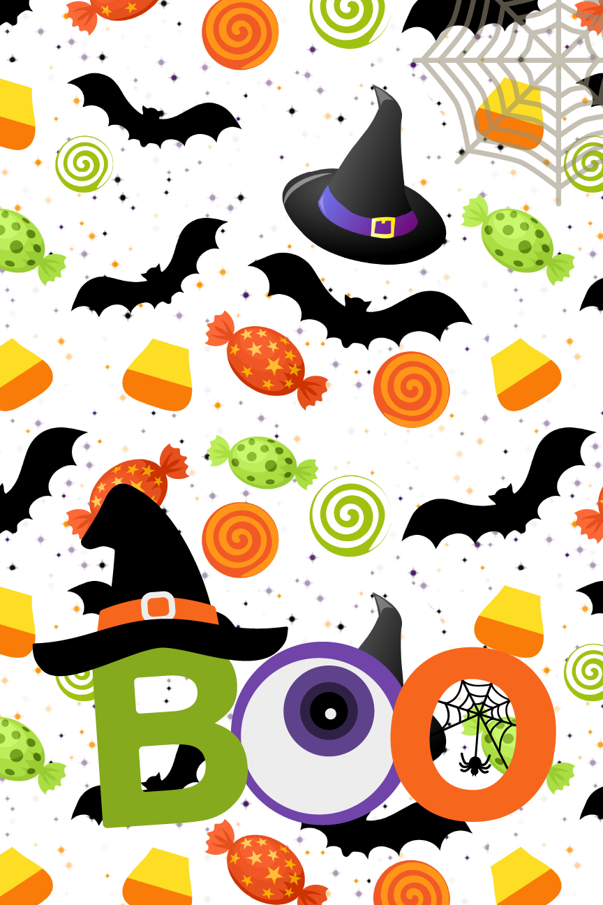 GRACIE MAE GIFTS COLORFUL BOO