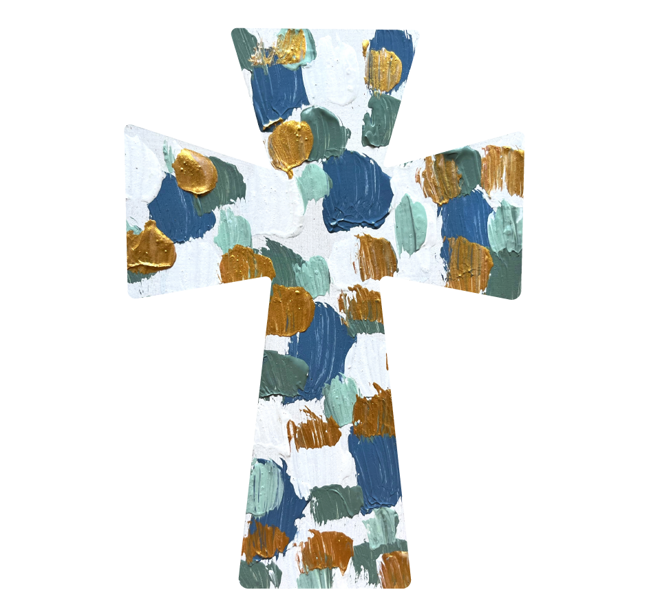 GRACIE MAE GIFTS MULTI COLOR CROSS