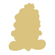Basic Shape Gnome MDF Cutout Whimsical Silhouette - Unfinished For DIY