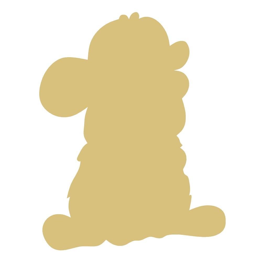 Basic Shape Gnome MDF Cutout Silhouette Style 17 - Unfinished For DIY