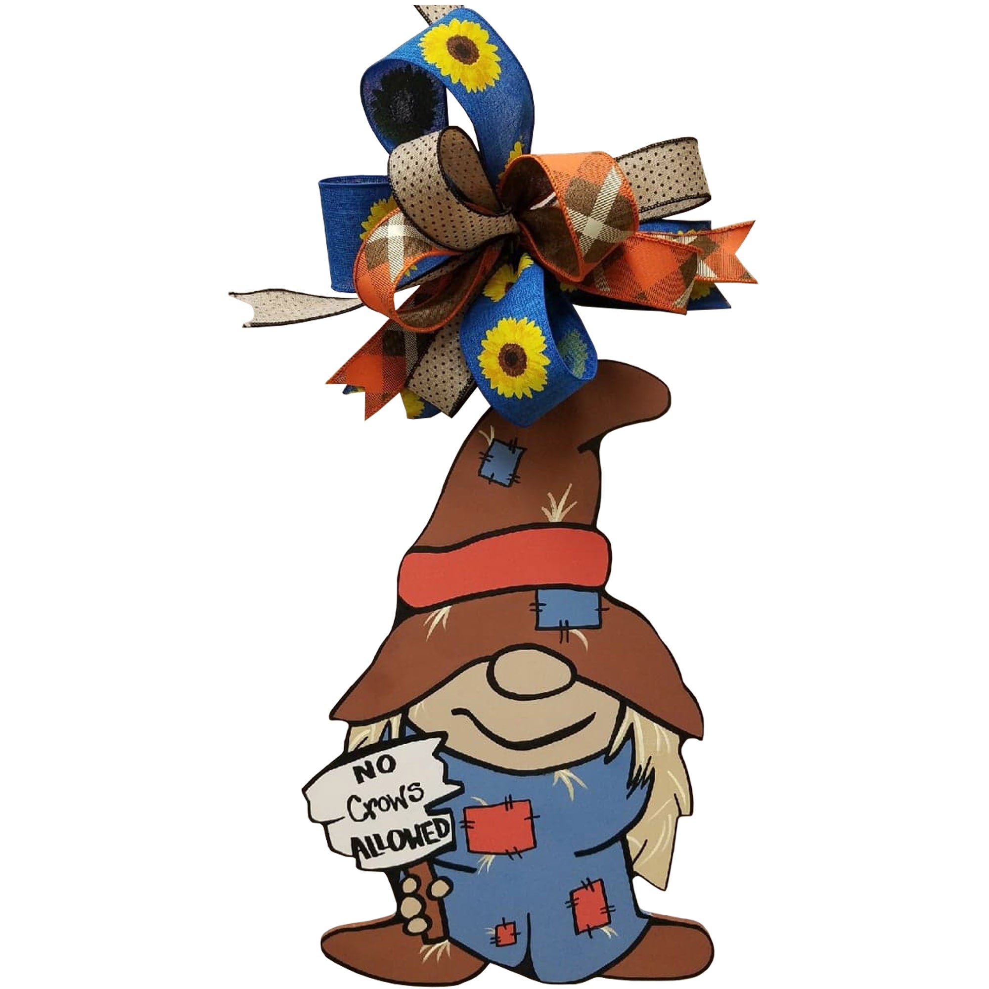 Basic Shape Gnome MDF Cutout Garden Silhouette - Unfinished For DIY