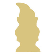 Basic Shape Gnome MDF Cutout Whimsical Holiday Decor - Unfinished For DIY