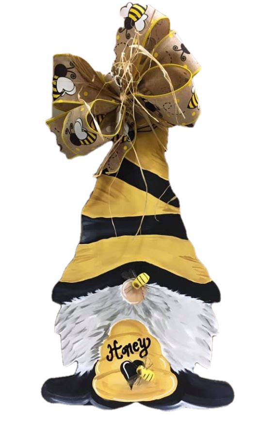 Basic Shape Gnome MDF Cutout Silhouette Style 4 - Unfinished For DIY