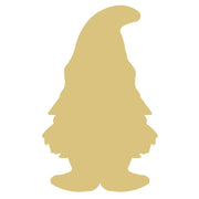 Basic Shape Gnome MDF Cutout Garden Decor - Unfinished For DIY