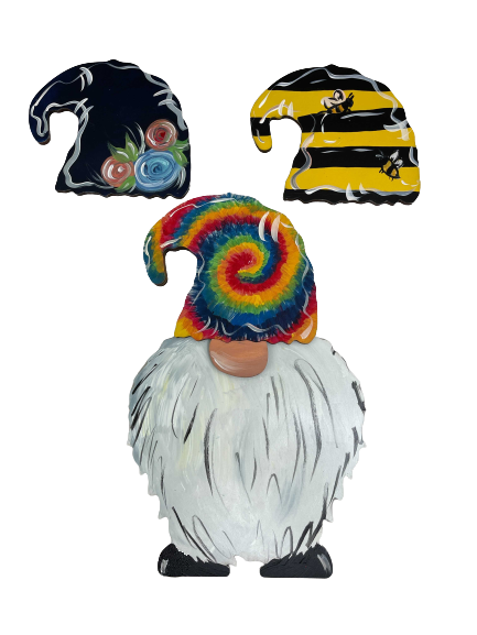 3D Gnome MDF Cutout Interchangeable Kit - Unfinished For DIY