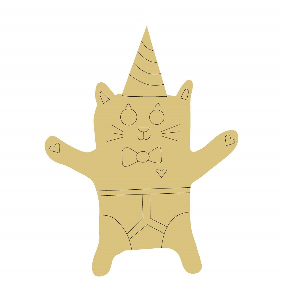 THE GIGGLING PIG PARTYCAT 1 ART 1