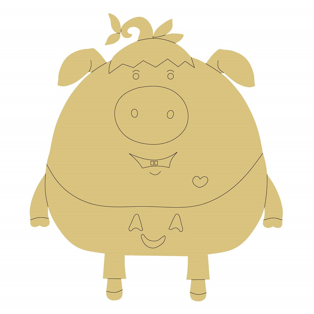 THE GIGGLING PIG PERRY 2 ART 1