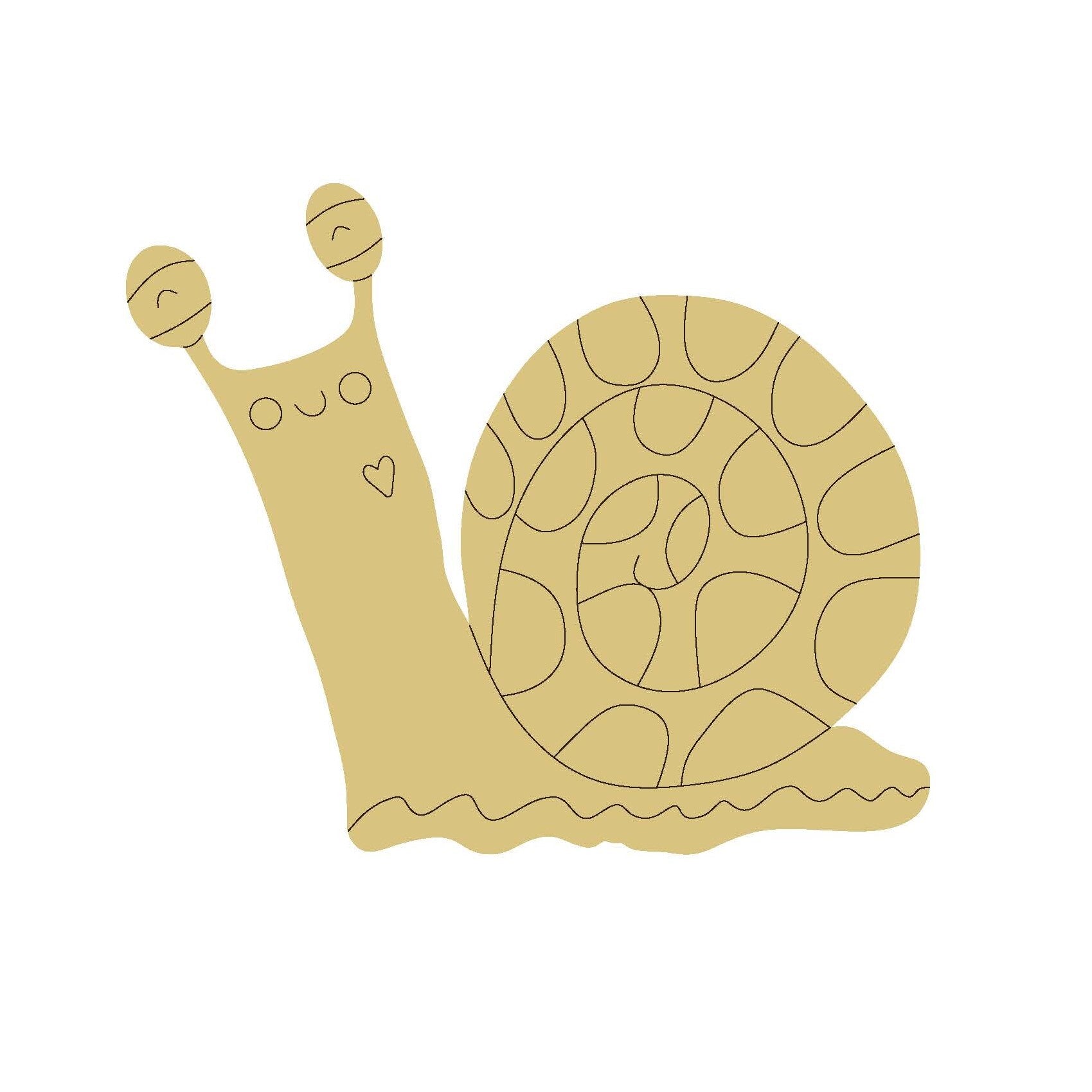 THE GIGGLING PIG SNAIL 1 ART 1