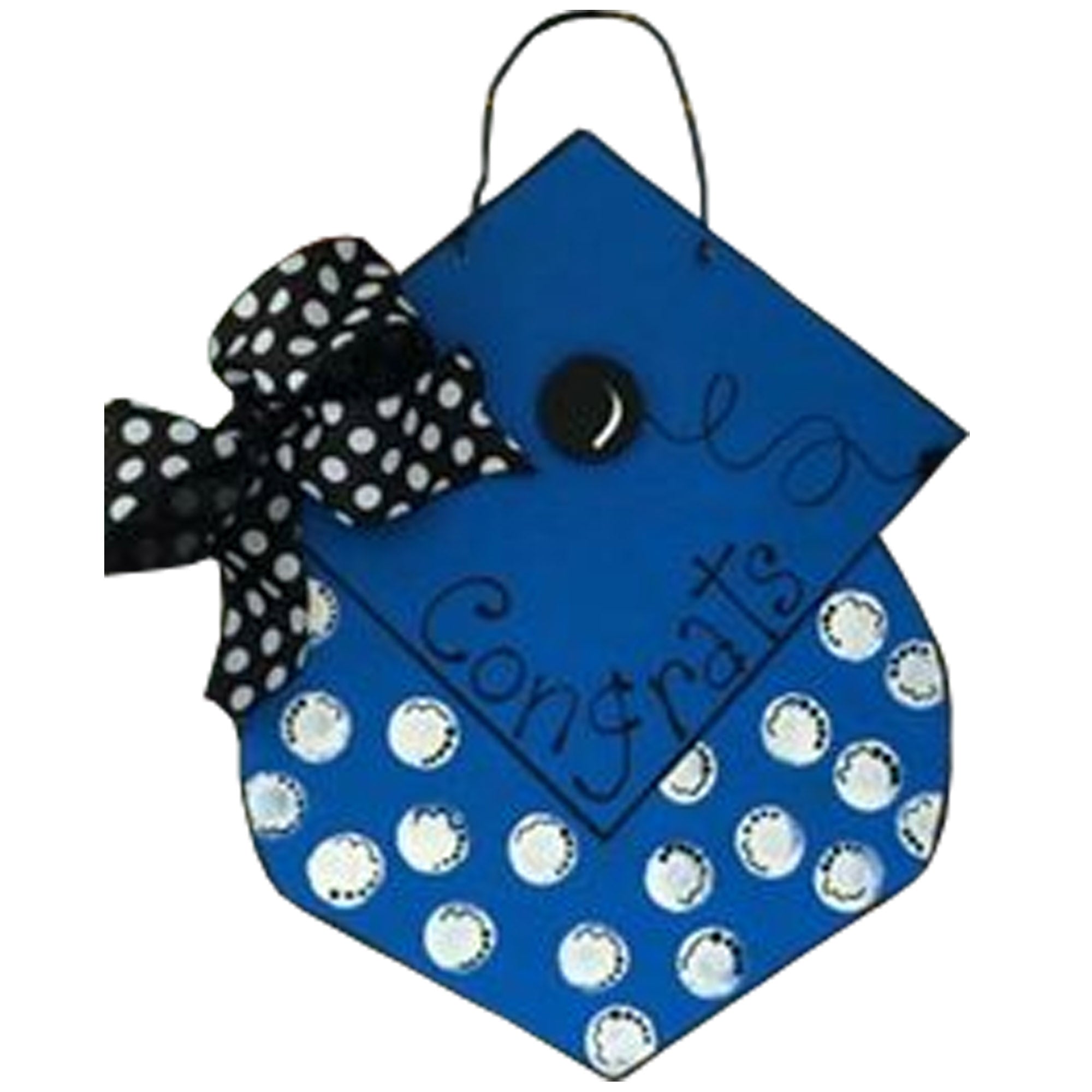 Basic Shape Graduation Cap MDF Cutout Silhouette Style 1 - Unfinished For DIY