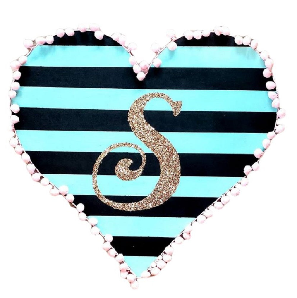 Basic Shape Heart MDF Cutout Silhouette Style 1 - Unfinished For DIY