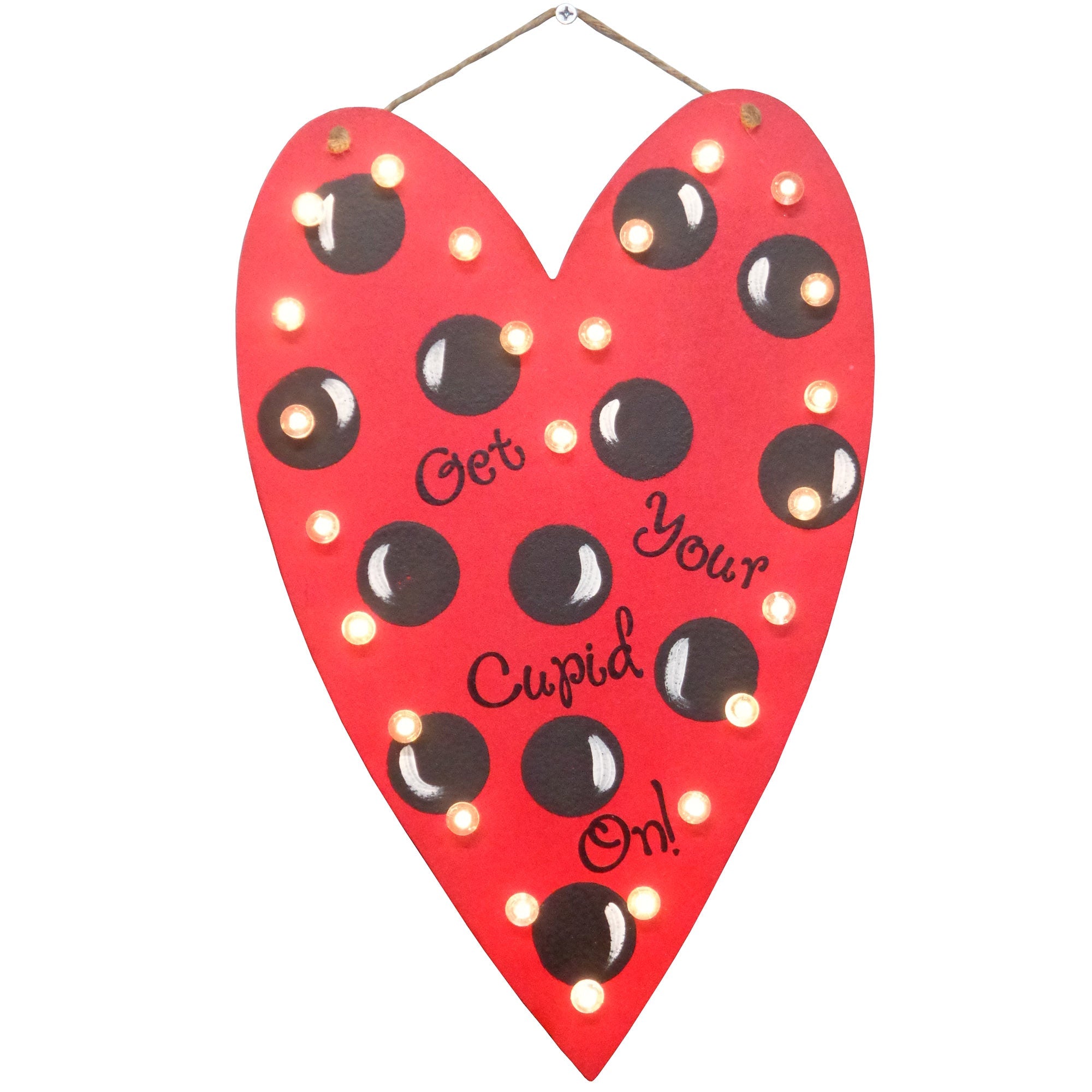 Basic Shape Heart MDF Cutout Silhouette Style 2 - Unfinished For DIY
