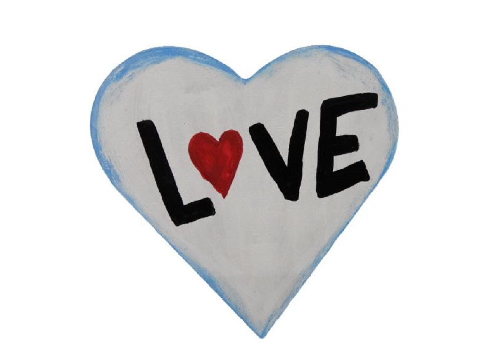 Basic Shape Heart MDF Cutout Valentine Decor - Unfinished For DIY
