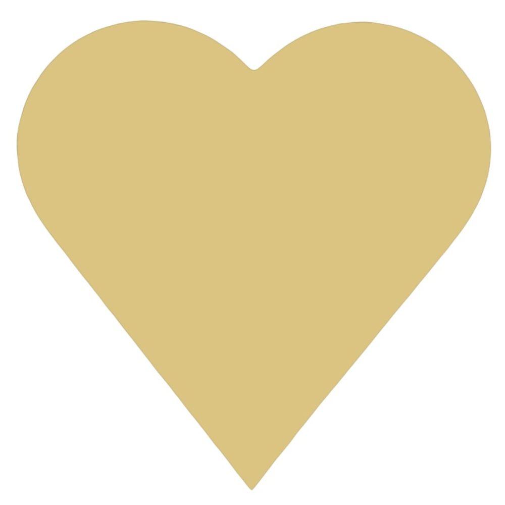 Basic Shape Heart MDF Cutout Valentine Decor - Unfinished For DIY
