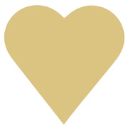 Basic Shape Heart MDF Cutout Valentine Decor - Unfinished For DIY