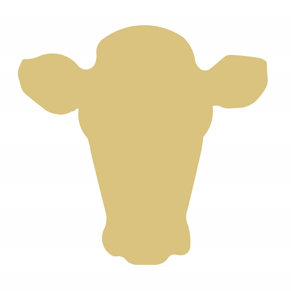 Heidi's Heifer Unfinished Wood Cutout Style 2