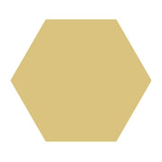 Basic Shape Hexagon MDF Cutout Geometric Accent - Unfinished For DIY