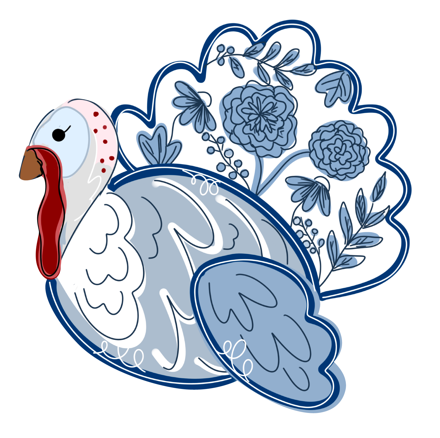 HANG IT UP CO BLUE TURKEY