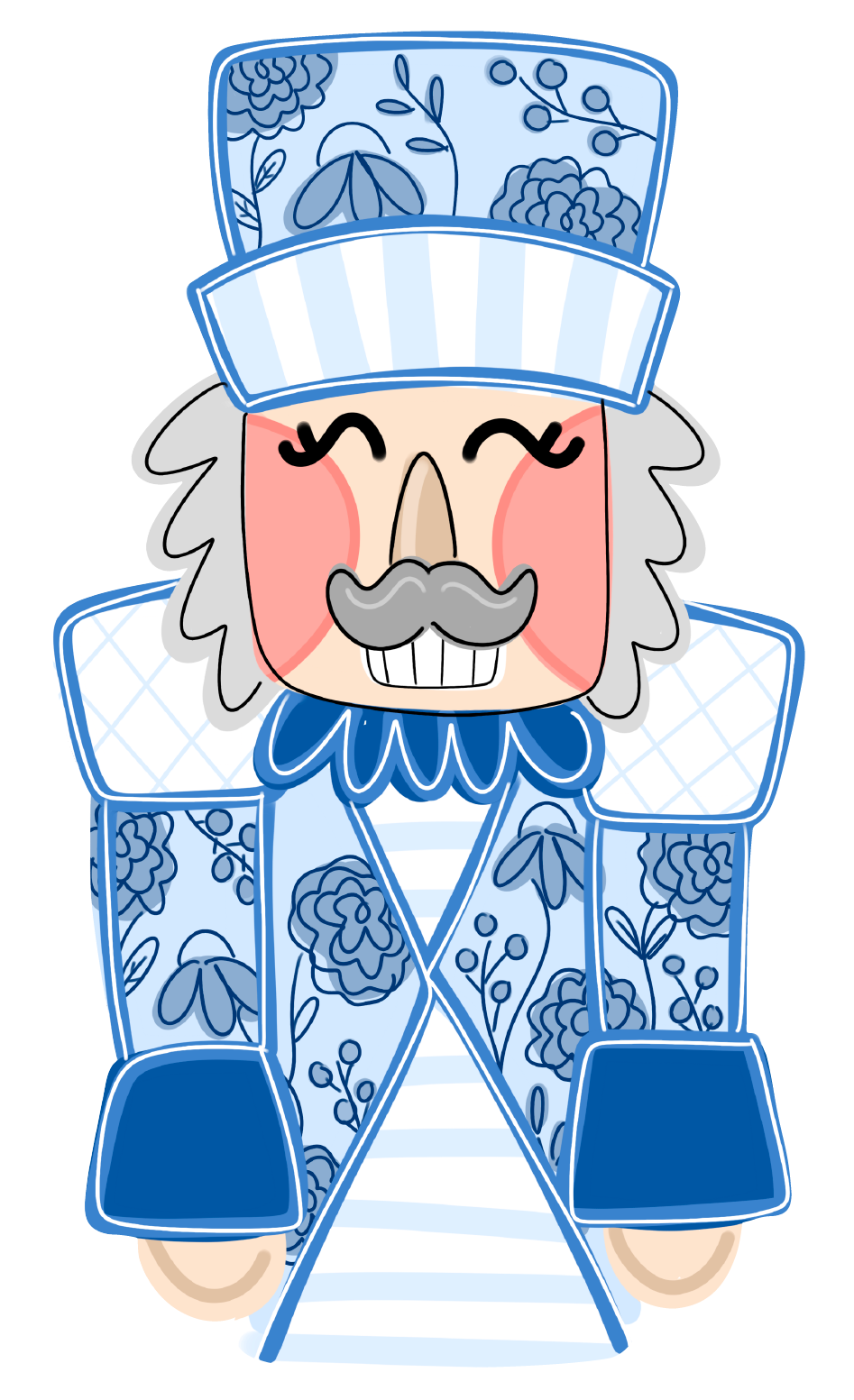 HANG IT UP CO BLUE NUT CRACKER