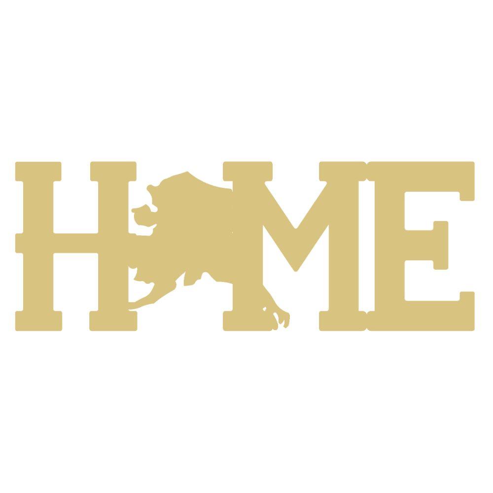 Basic Shape Square MDF Cutout Home - Unfinished For DIY