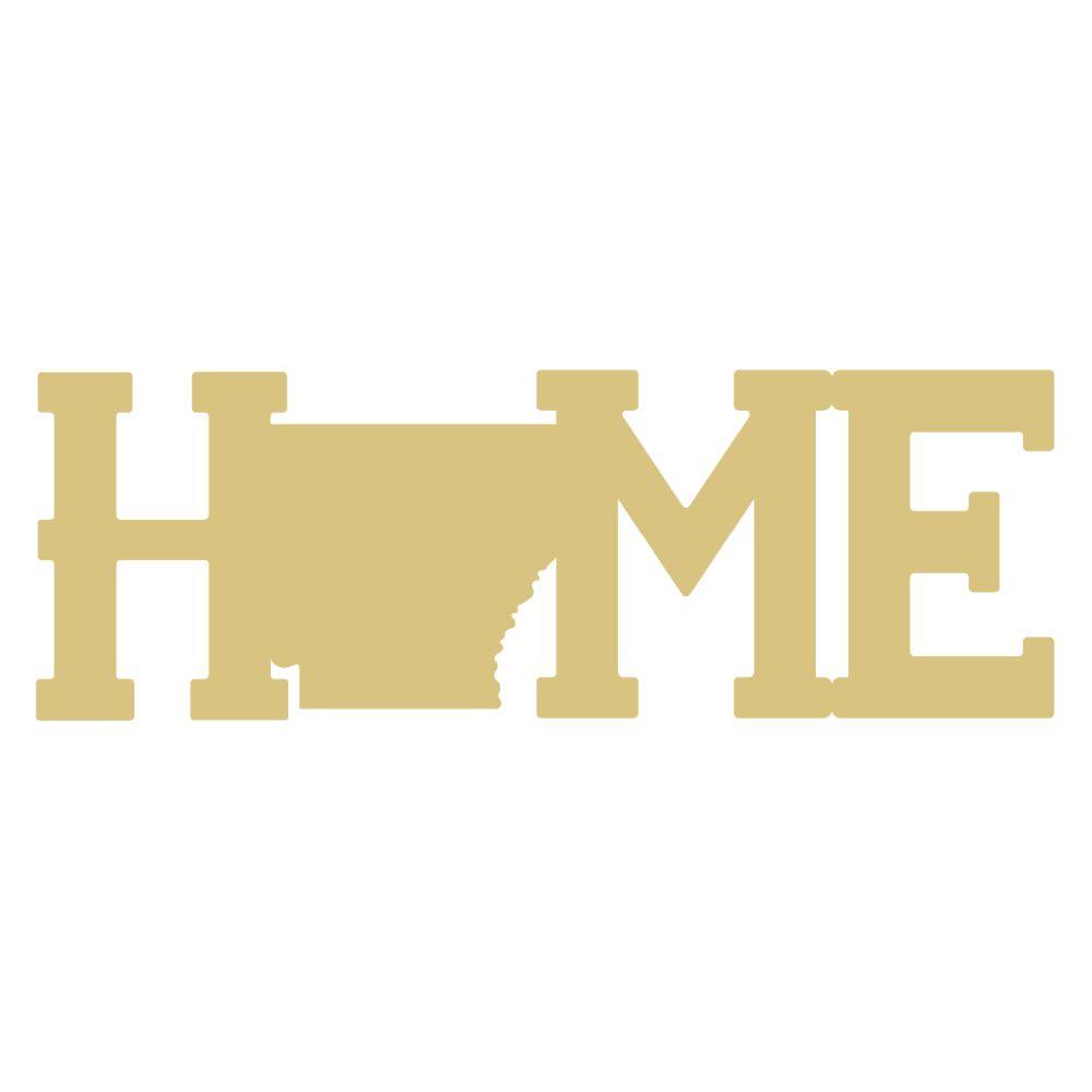 Basic Shape Square MDF Cutout Home - Unfinished For DIY