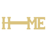 Basic Shape Interchangeable MDF Cutout Home Sign - Unfinished For DIY