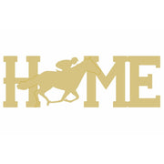 Basic Shape Horse MDF Cutout HOME Silhouette - Unfinished For DIY