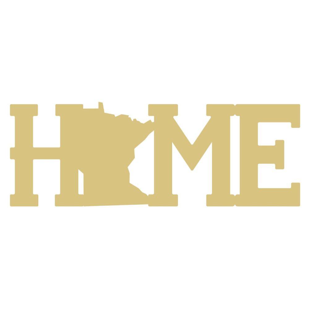 Basic Shape Square MDF Cutout Home - Unfinished For DIY