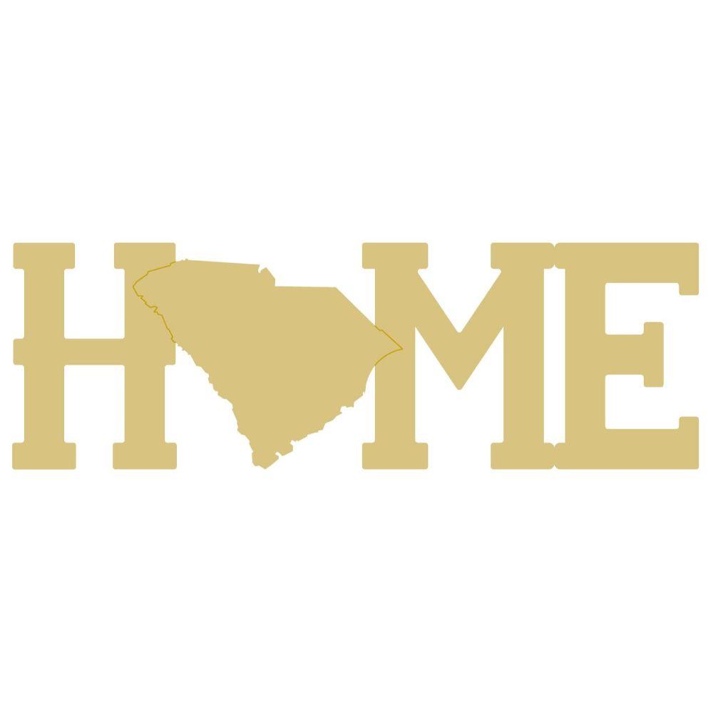 Basic Shape Square MDF Cutout Home - Unfinished For DIY