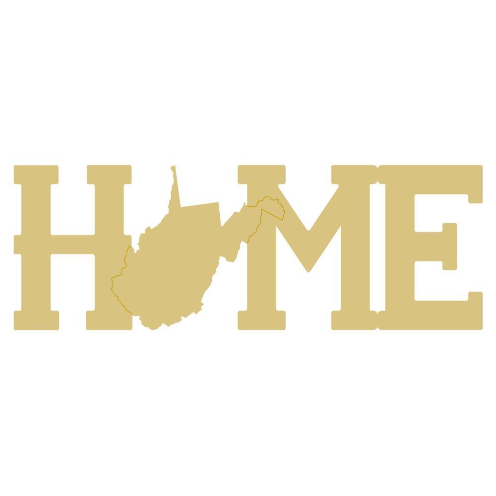 Basic Shape Square MDF Cutout Home - Unfinished For DIY