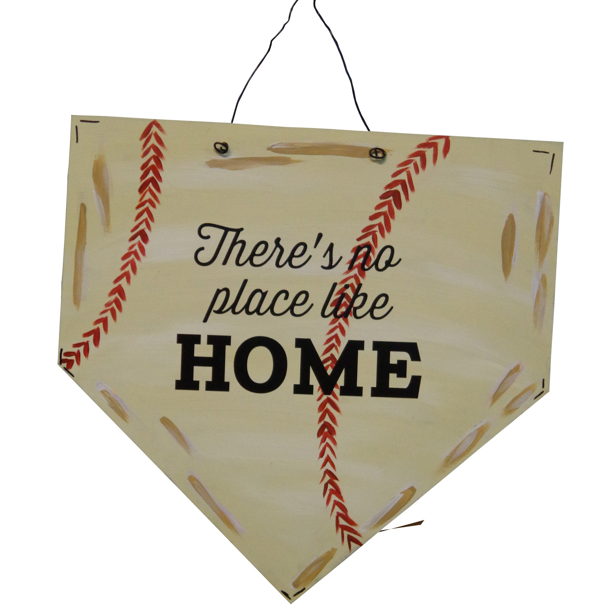 Basic Shape Home Base Plate MDF Cutout Baseball Silhouette - Unfinished For DIY
