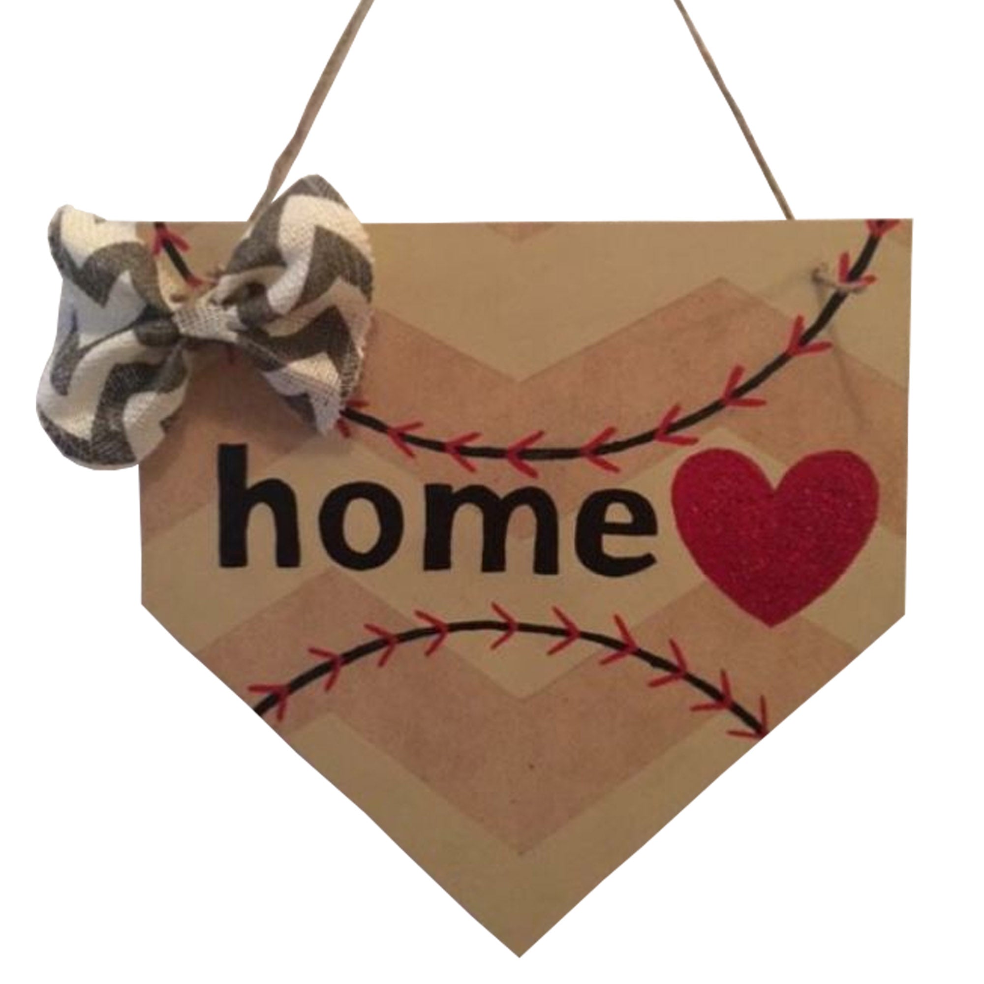 Basic Shape Home Base Plate MDF Cutout Baseball Silhouette - Unfinished For DIY