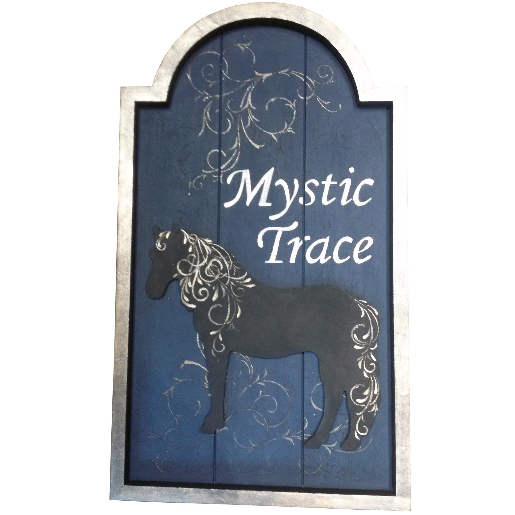 Basic Shape Horse MDF Cutout Equine Silhouette Style 2 - Unfinished For DIY