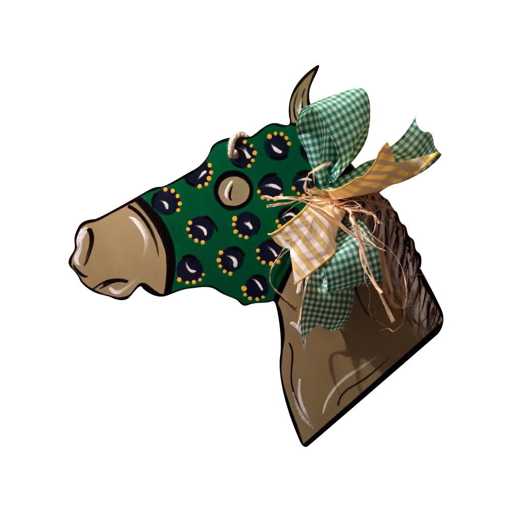 Basic Shape Horse Head MDF Cutout Silhouette Style 2 - Unfinished For DIY
