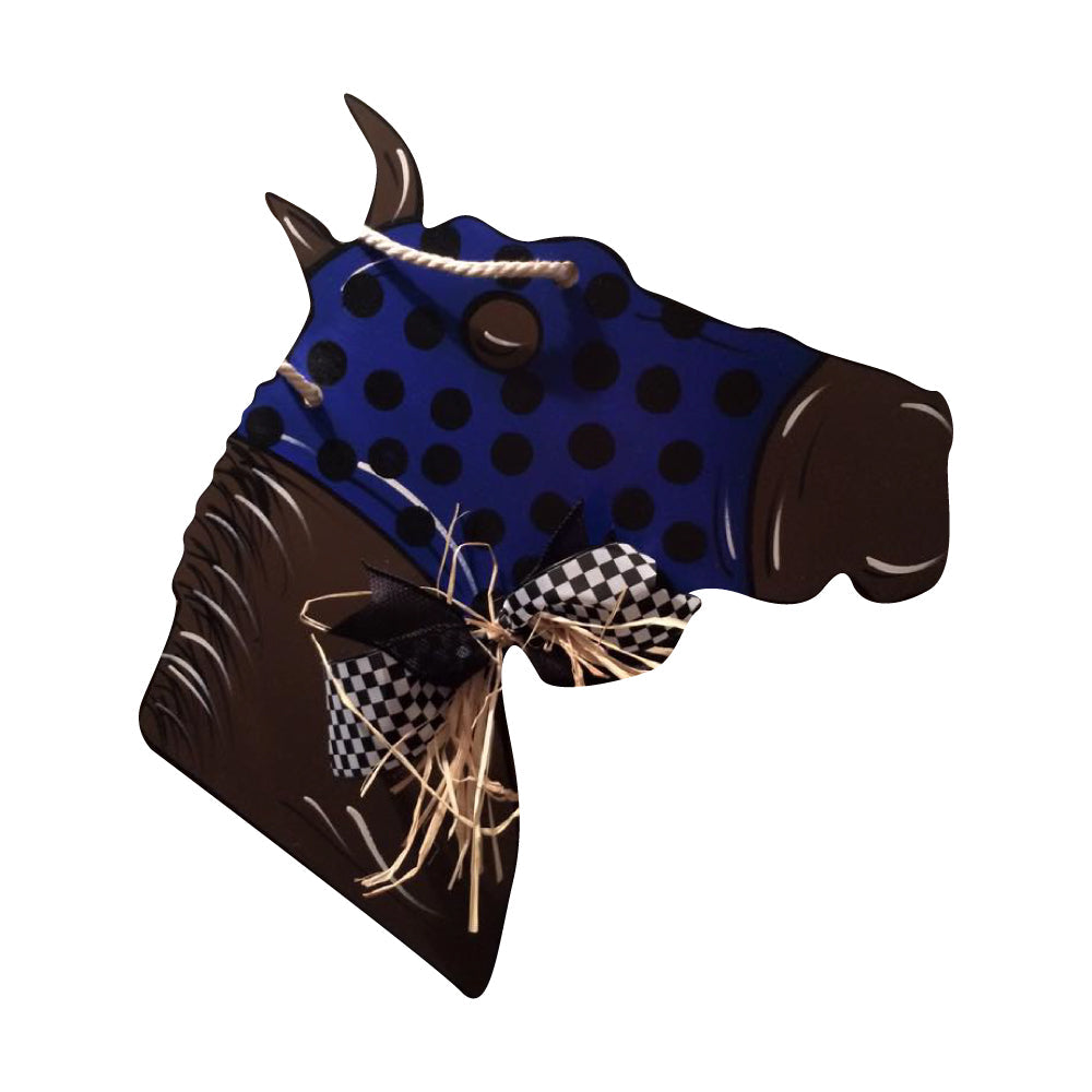 Basic Shape Horse Head MDF Cutout Silhouette Style 2 - Unfinished For DIY