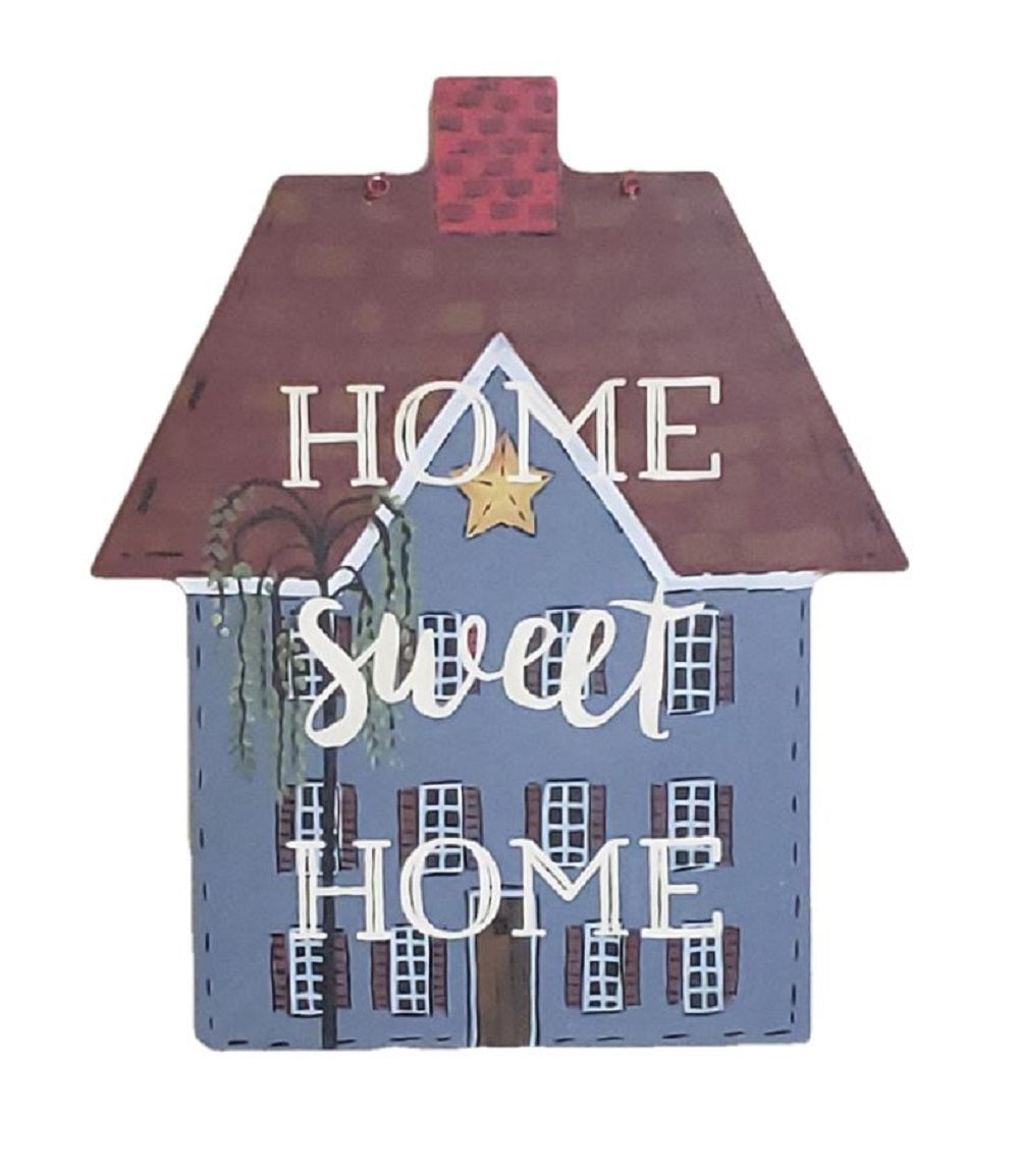 Basic Shape House MDF Cutout House Silhouette Style 1 - Unfinished For DIY