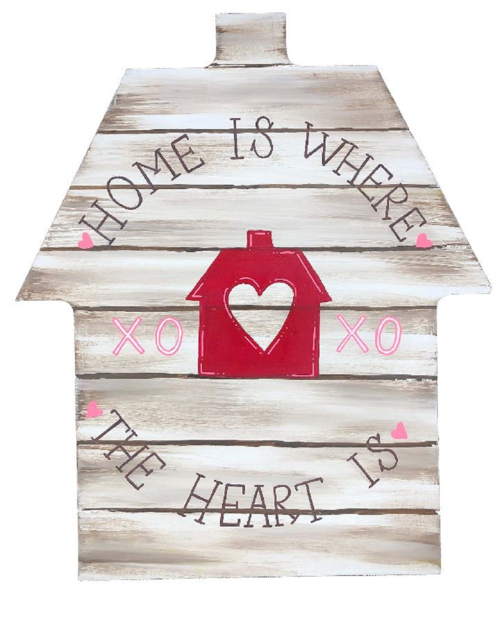 Basic Shape House MDF Cutout House Silhouette Style 1 - Unfinished For DIY