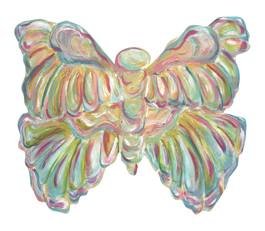 ALICE KATE BERRY COLORFUL BUTTERFLY