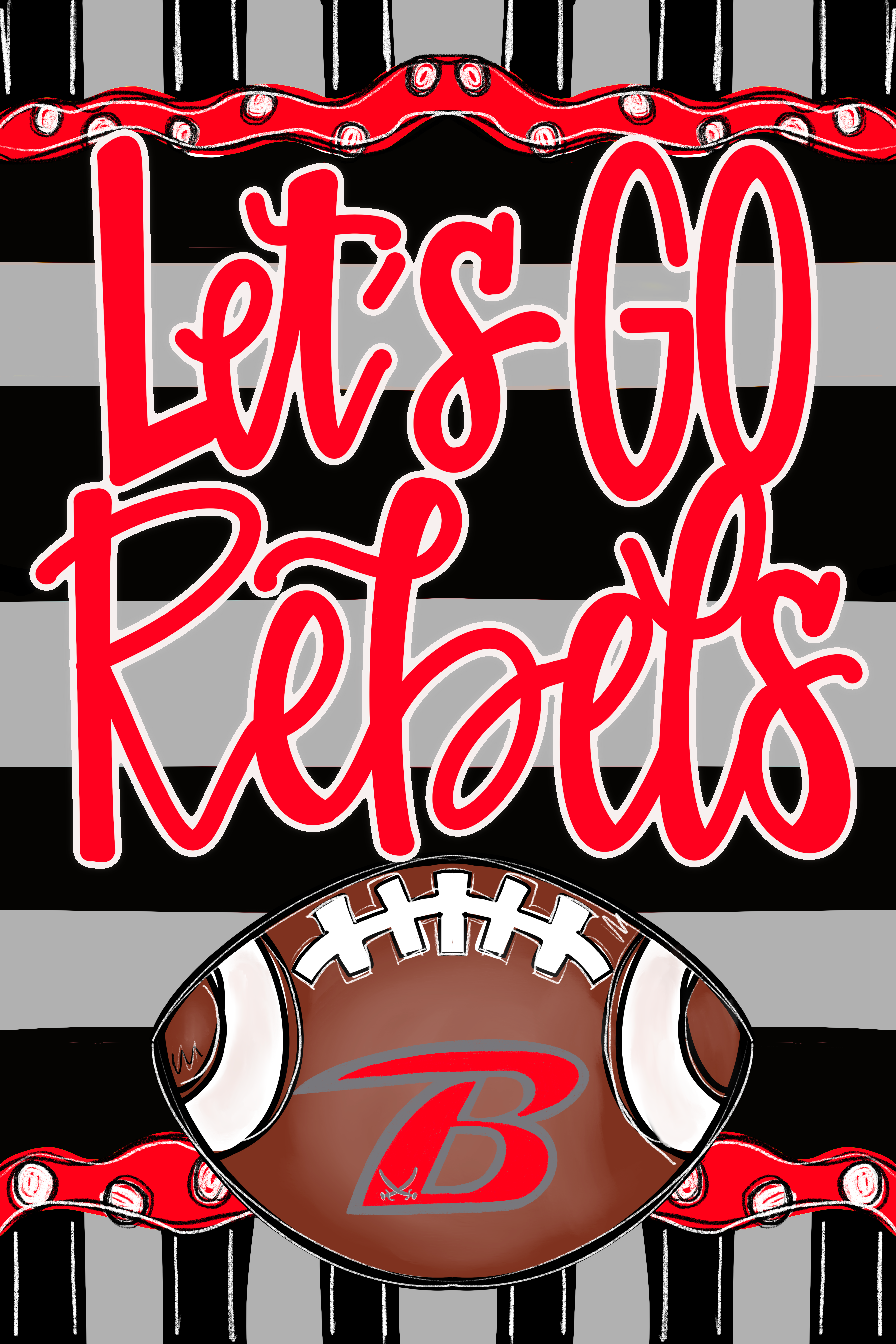 HANWRITTEN LETS GO REBELS