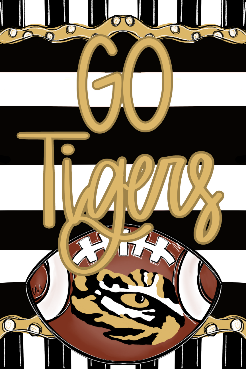 HANWRITTEN GO TIGERS