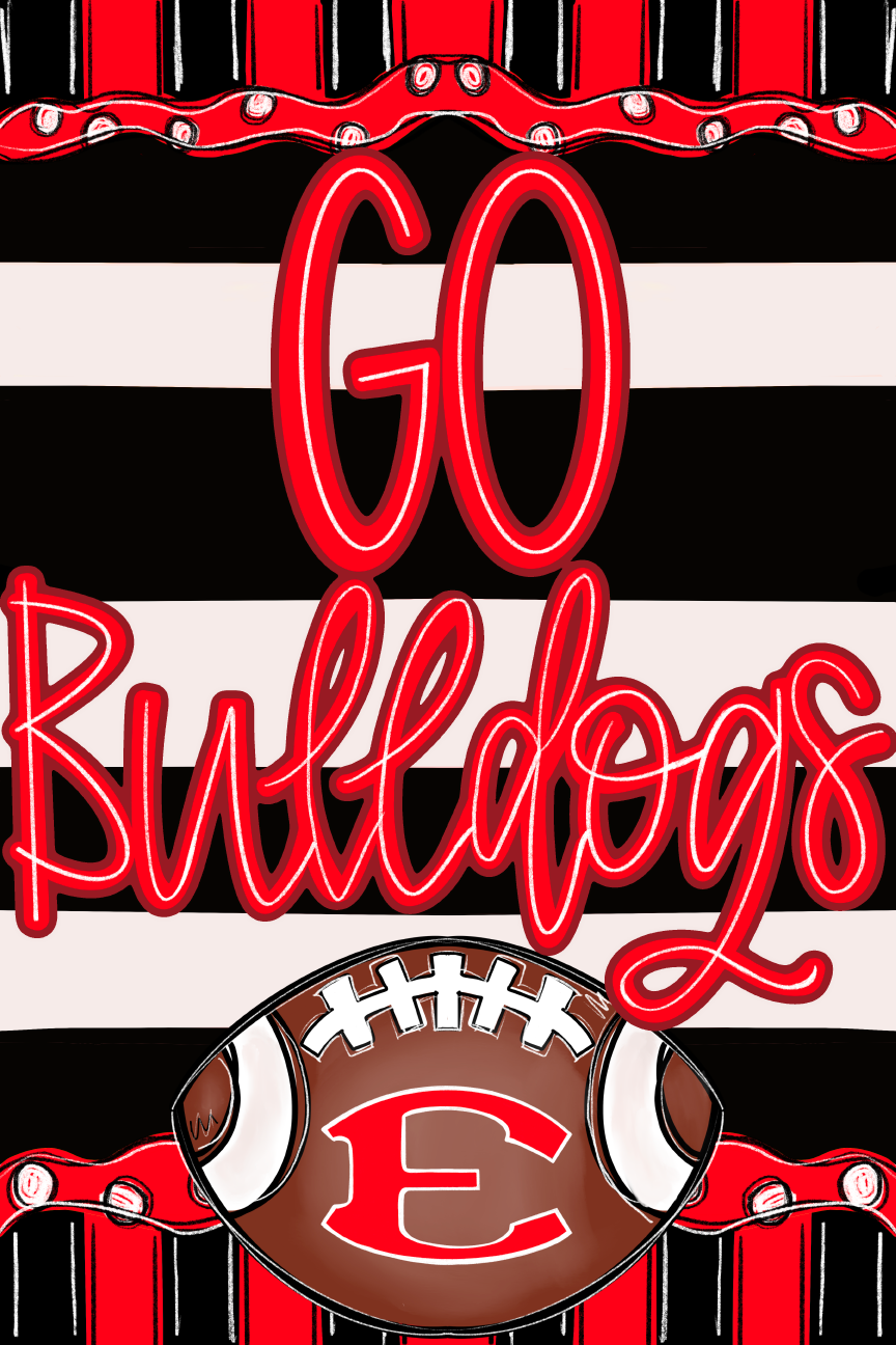 HANWRITTEN GO BULLDOGS