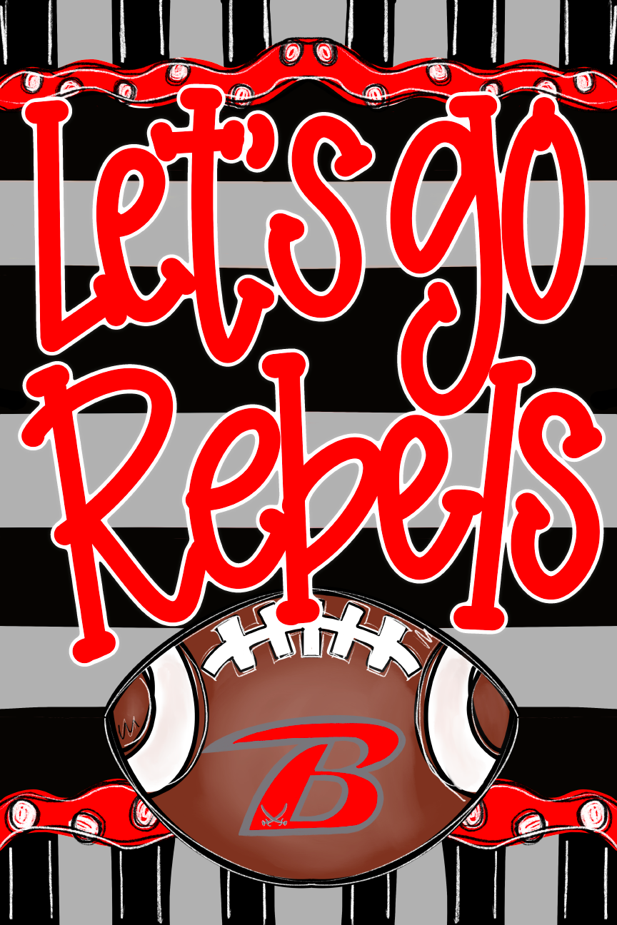 HANWRITTEN LETS GO REBELS