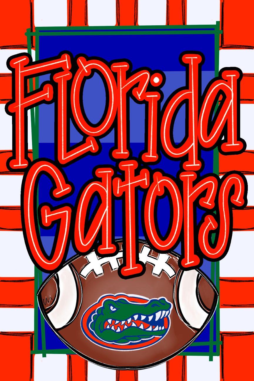 HANWRITTEN FLORIDA GATORS