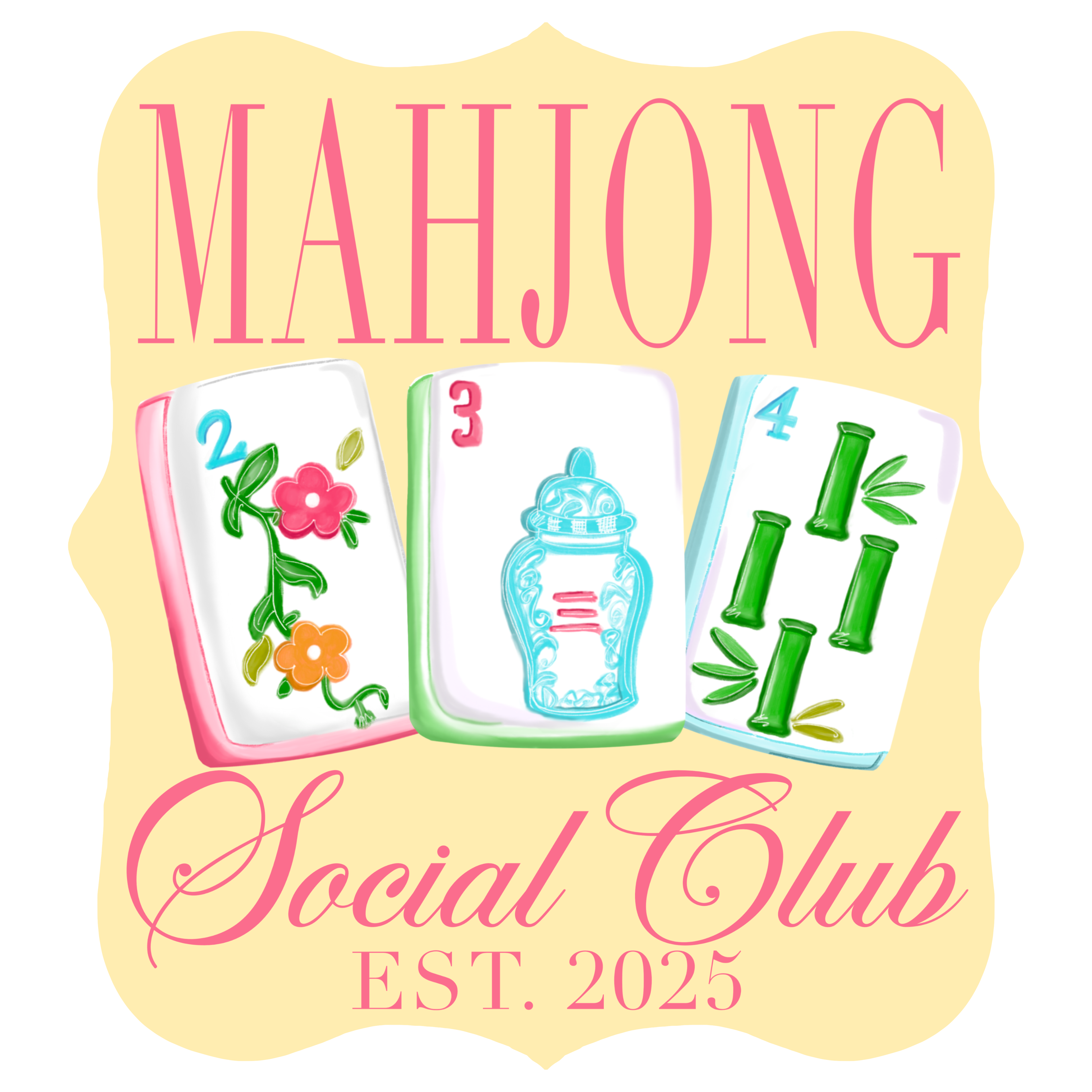 HANWRITTEN MAHJONG SOCIAL CLUB