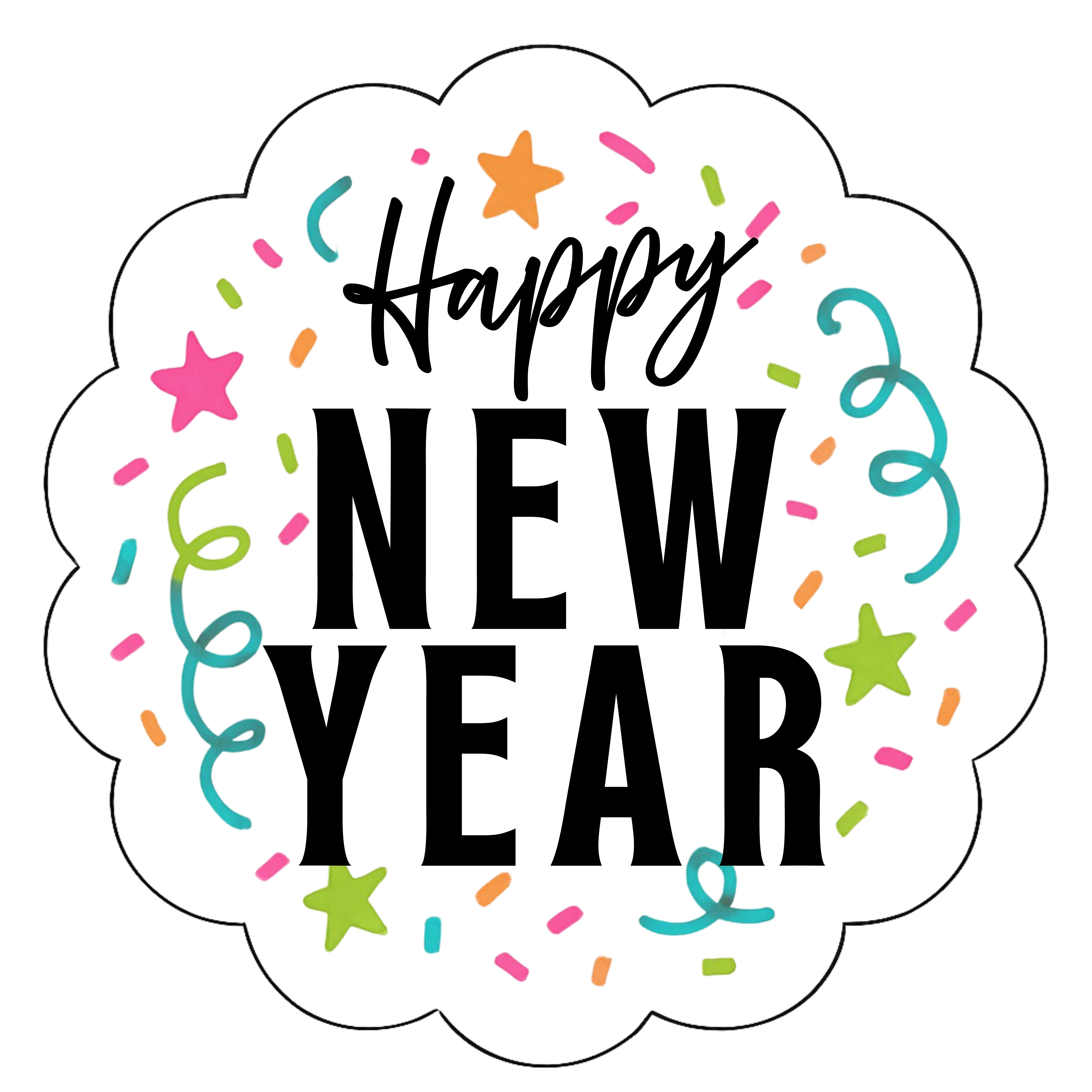 ASHLEY NICOLE DESIGNS HAPPY NEW YEAR