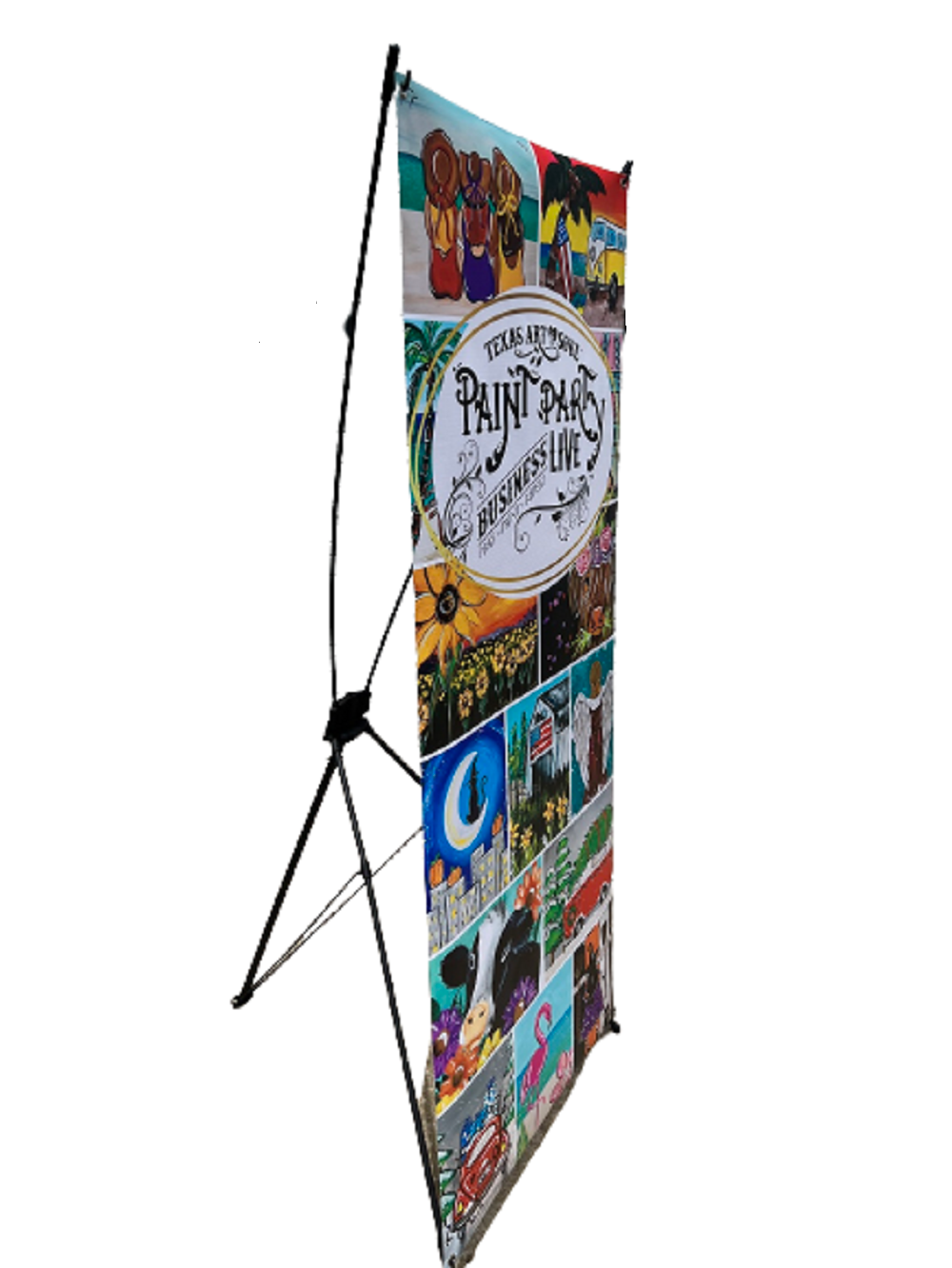 Banner Mdf Custom Banner With Stand Style 1 – Diverse Woodworking