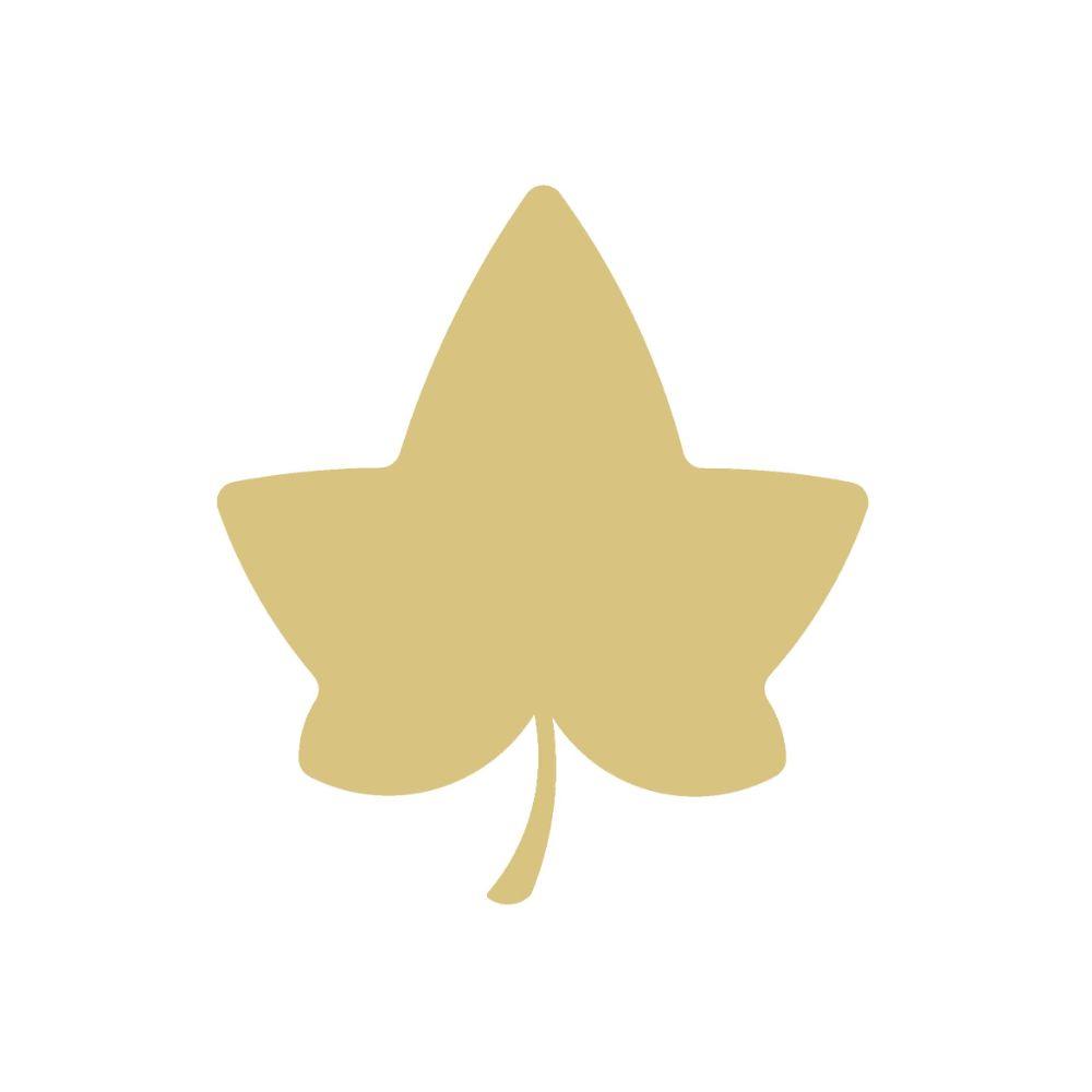 Basic Shape Ivy Leaf MDF Cutout Ivy Leaf Silhouette - Unfinished For DIY