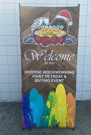 Custom Banner With Stand Style 1