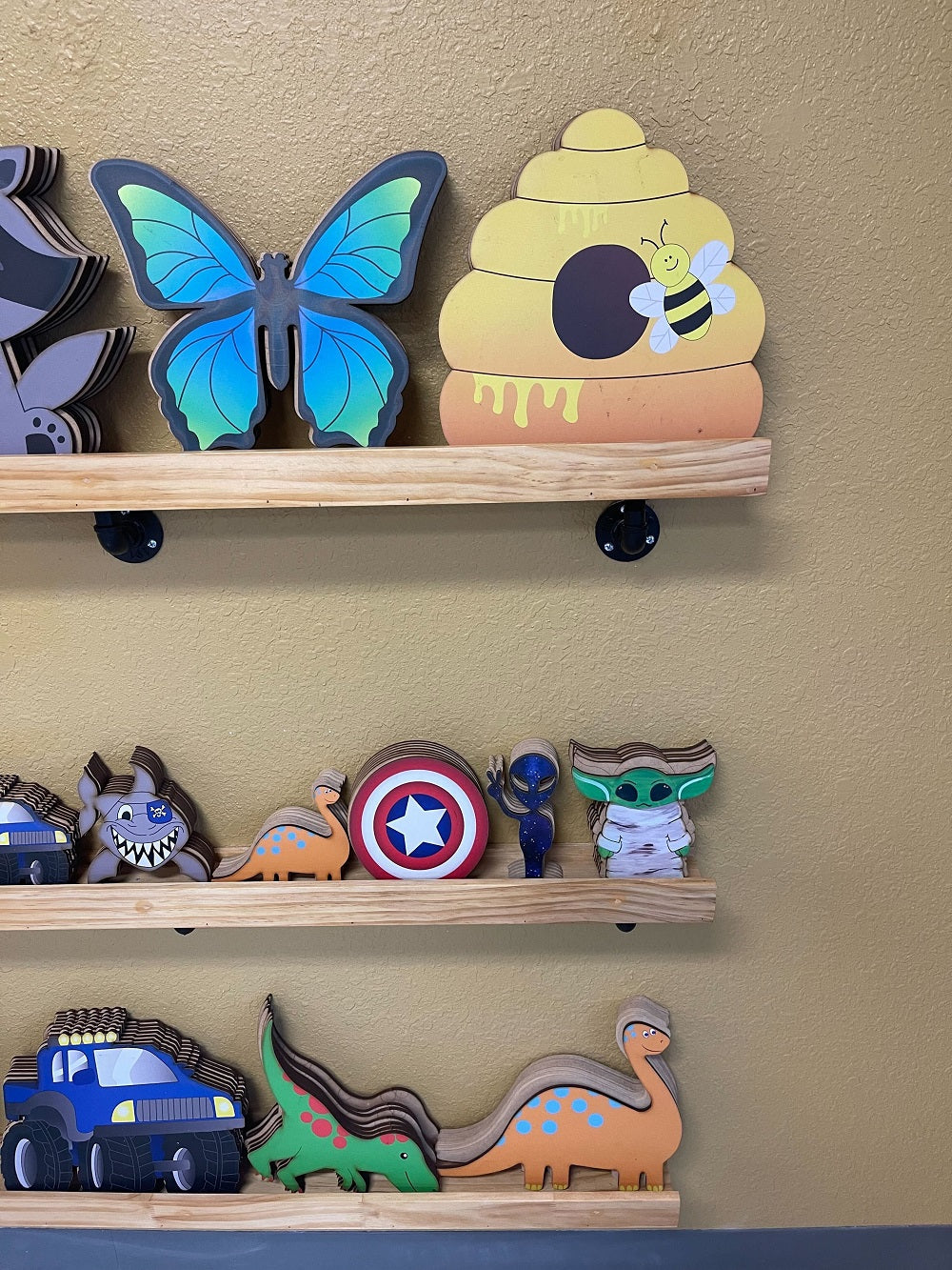 PWAT Starter Pack Unfinished Wood Cutout Style 1